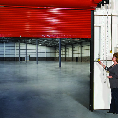 rolling fire door