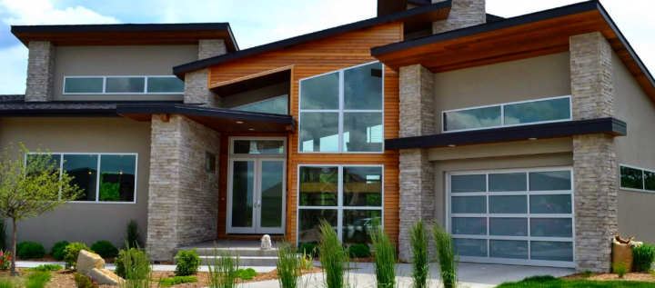 modern garage door