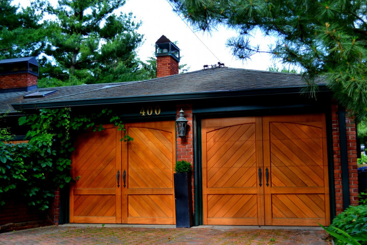 wood carriage door