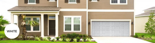 4 16x8 Sonoma White Solid