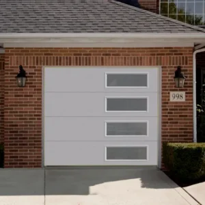 New 8x7 Grey Flush Panel Garage Door New 8x7 Grey Flush Panel Garage Door